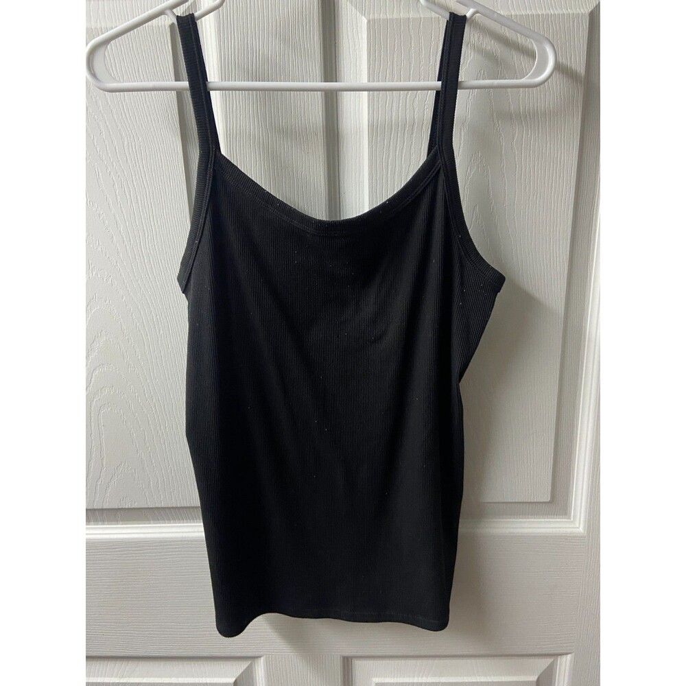 No Boundaries Large 11-13 Black Strappy Capsule Tagless Camisole